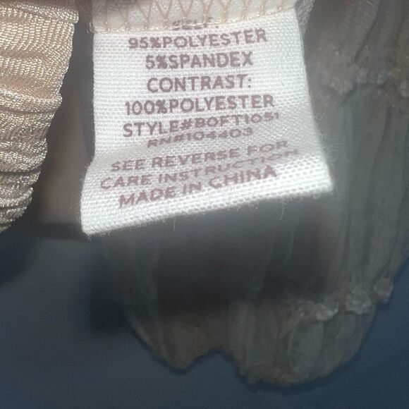 Mimi & Daphne Womens Beige Blouse 0492 - Picture 5 of 7